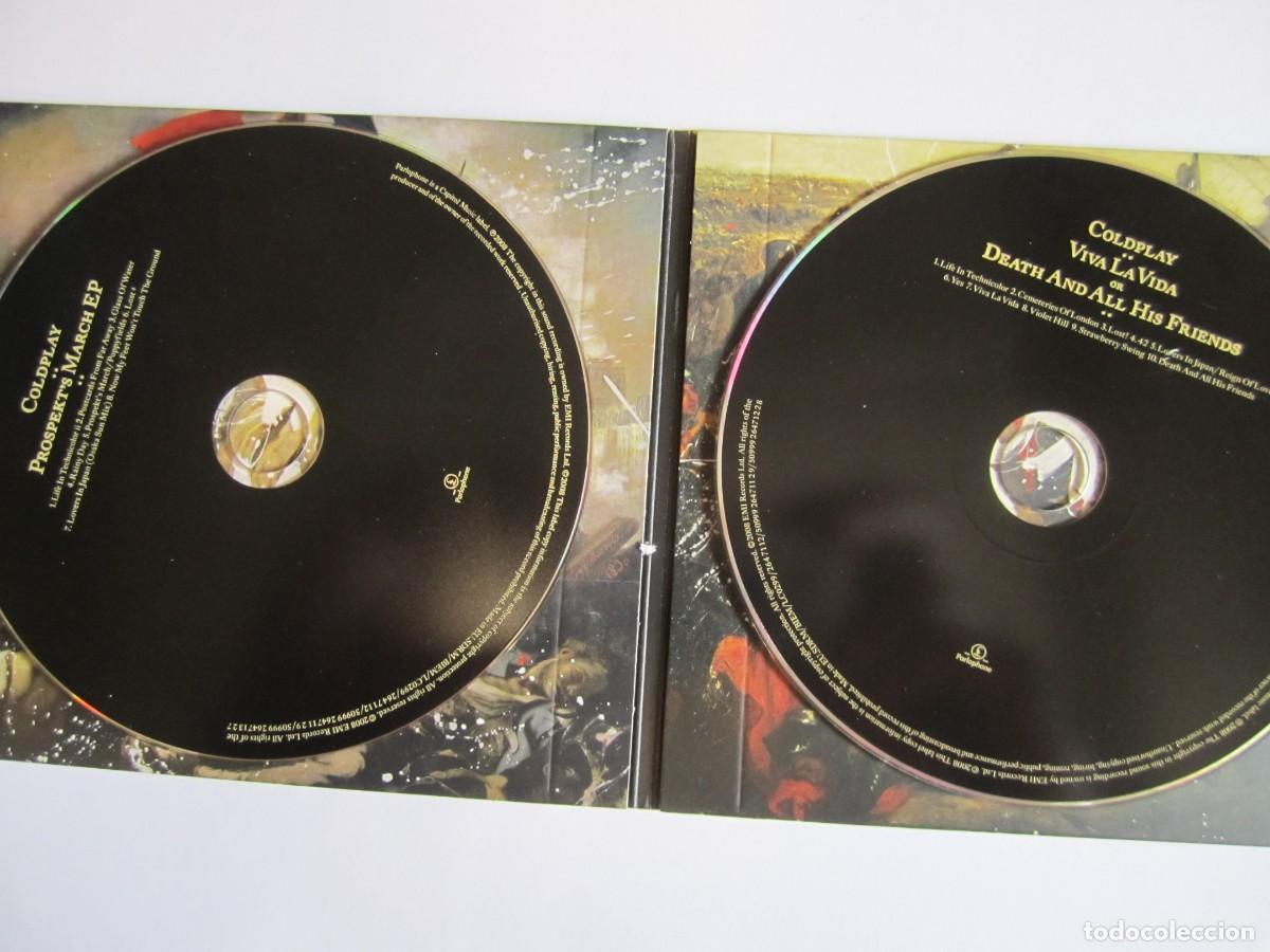 CDs de m&uacute;sica: doble cd coldplay viva la vida - Foto 2