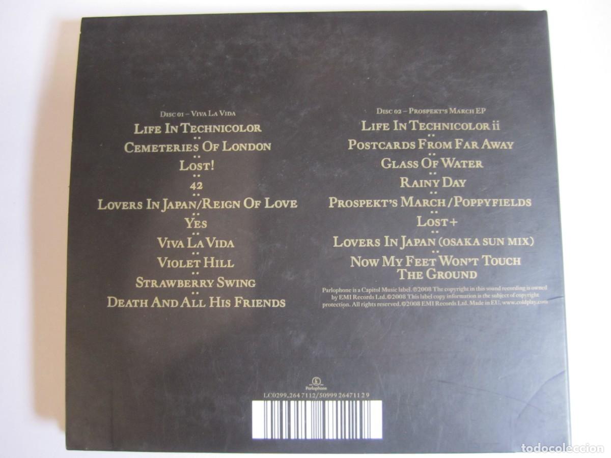 CDs de m&uacute;sica: doble cd coldplay viva la vida - Foto 4