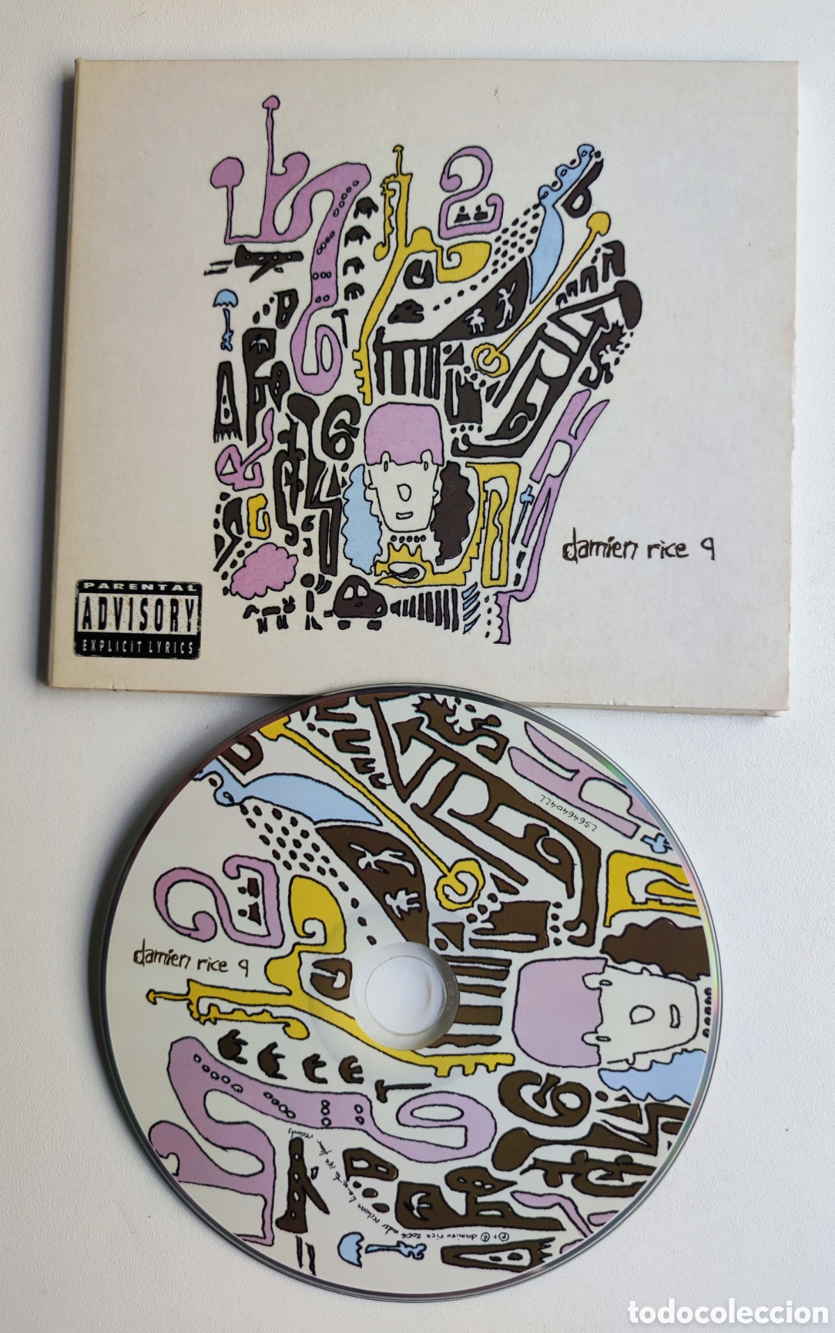 CDs de m&uacute;sica: CD 2006 - DAMIEN RICE / 9 - 14th FLOOR RECORDS / INDIE ROCK