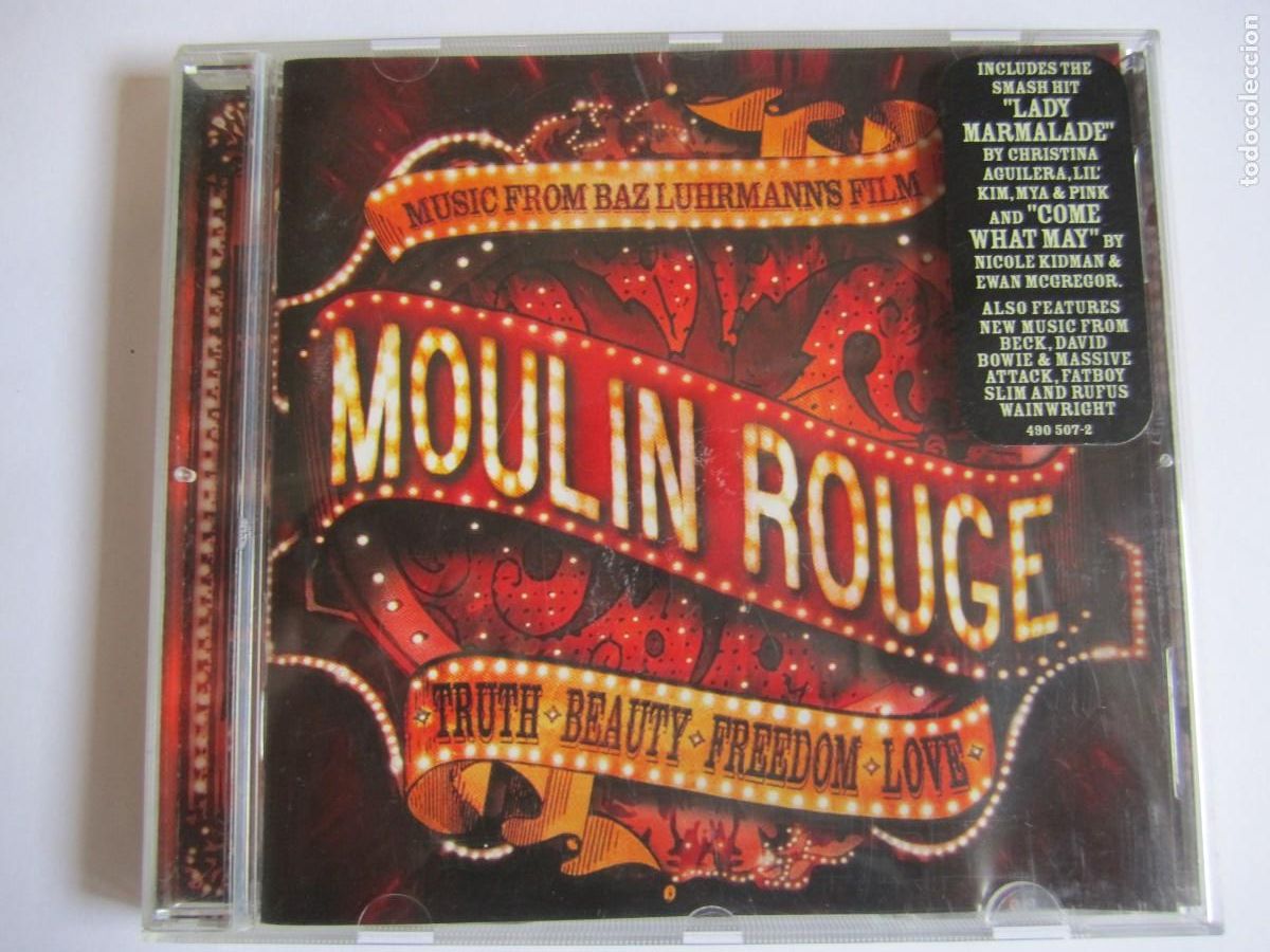 CDs de m&uacute;sica: cd moulin rouge banda sonora