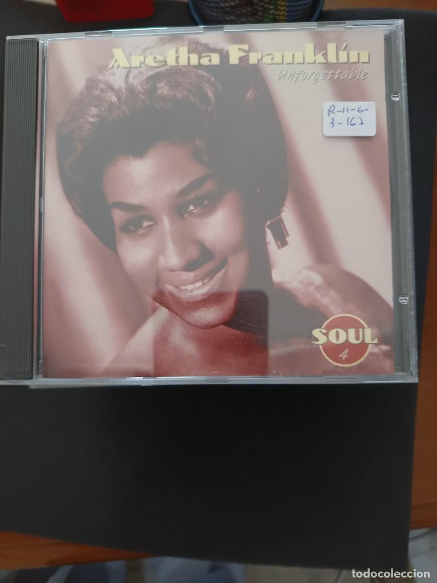 CDs de m&uacute;sica: ARETHA FRANKIN. UNFORGETTABLE. (SOUL 4)