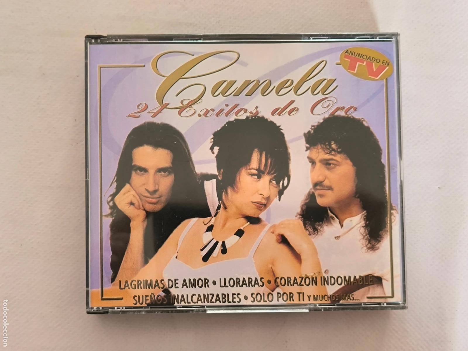CDs de m&uacute;sica: CD CAMELA - 24 EXITOS DE ORO - 2 DISCOS (215)