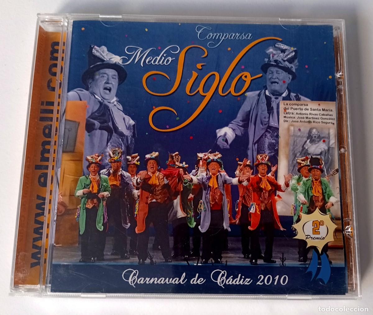 CD di Musica: CARNAVAL DE CADIZ 2010 - CD COMPARSA MEDIO SIGLO (LOS MAJARAS)