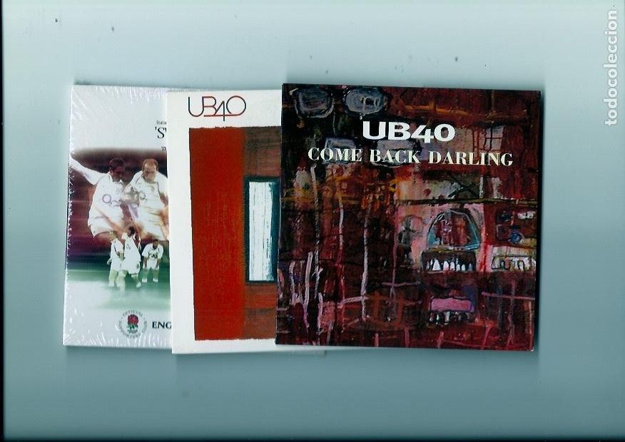 CDs de m&uacute;sica: UB40. Since I met you lady. Come back darling. Swing low (3 cd single)