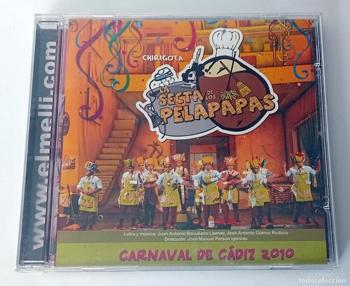 CDs de m&uacute;sica: CARNAVAL DE CADIZ 2010 - CD CHIRIGOTA LA SECTA DE LOS PELAPAPAS