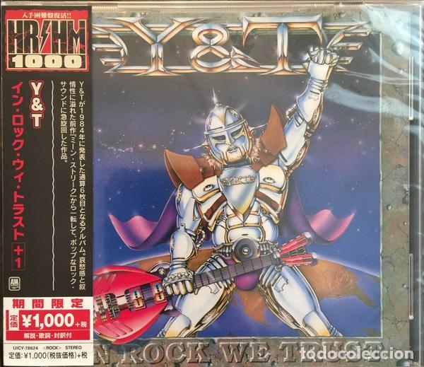 CDs de m&uacute;sica: Y & T (In rock we trust) japan edition