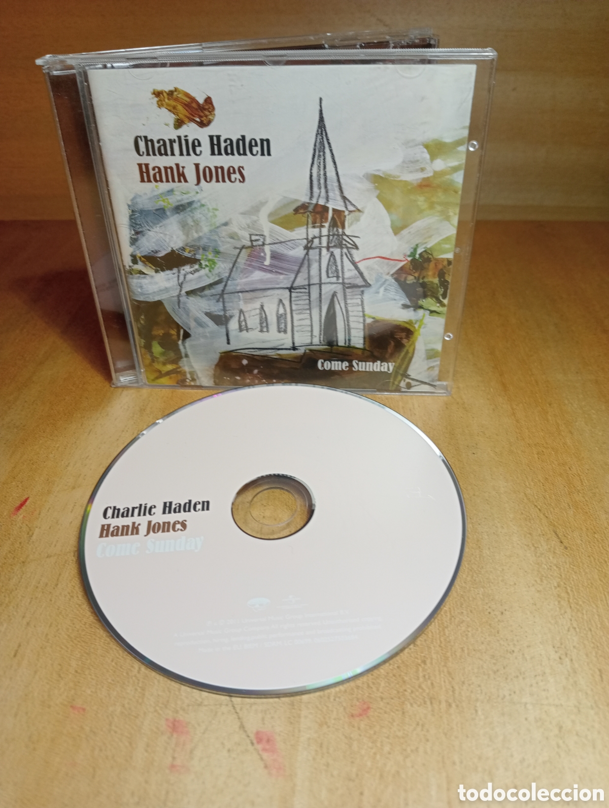 CDs de m&uacute;sica: Charlie Haden. Hank Jones. Come Sunday.