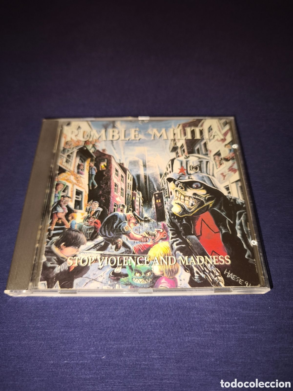 CDs de m&uacute;sica: Rumble Militia Stop violence and madness