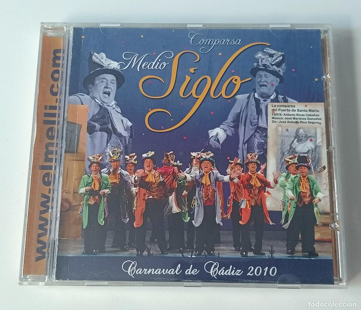 CDs de m&uacute;sica: CARNAVAL DE CADIZ 2010 - CD COMPARSA MEDIO SIGLO (LOS MAJARAS)