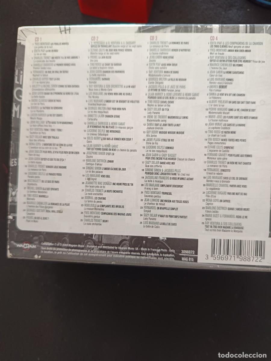 CDs de m&uacute;sica: 4 CD. LES PLUS BELLES CHANSONS DU CINEMA - Foto 2