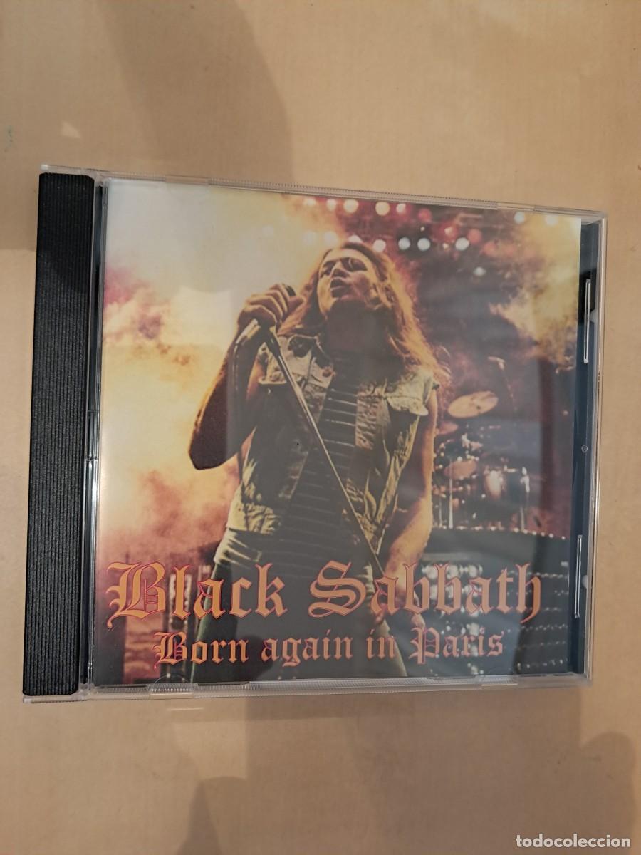 CDs de m&uacute;sica: Black Sabbath , Born Again In Par&iacute;s , CD 2024 No Oficial . Impecable. Hard Rock Heavy Metal