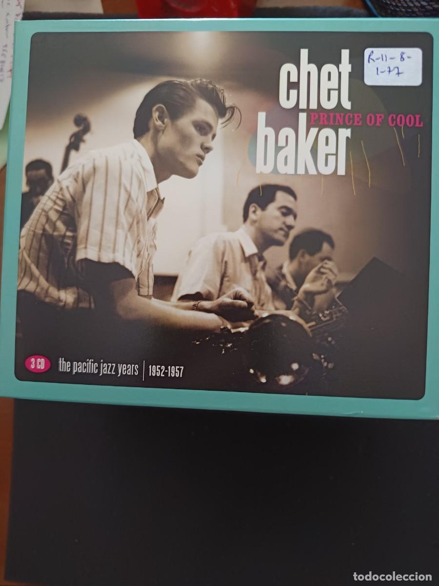 CDs de m&uacute;sica: 3 CD. CHET BAKER. PRINCE OF COOL. THE PACIFIC JAZZ YEARS/ 1952-1957