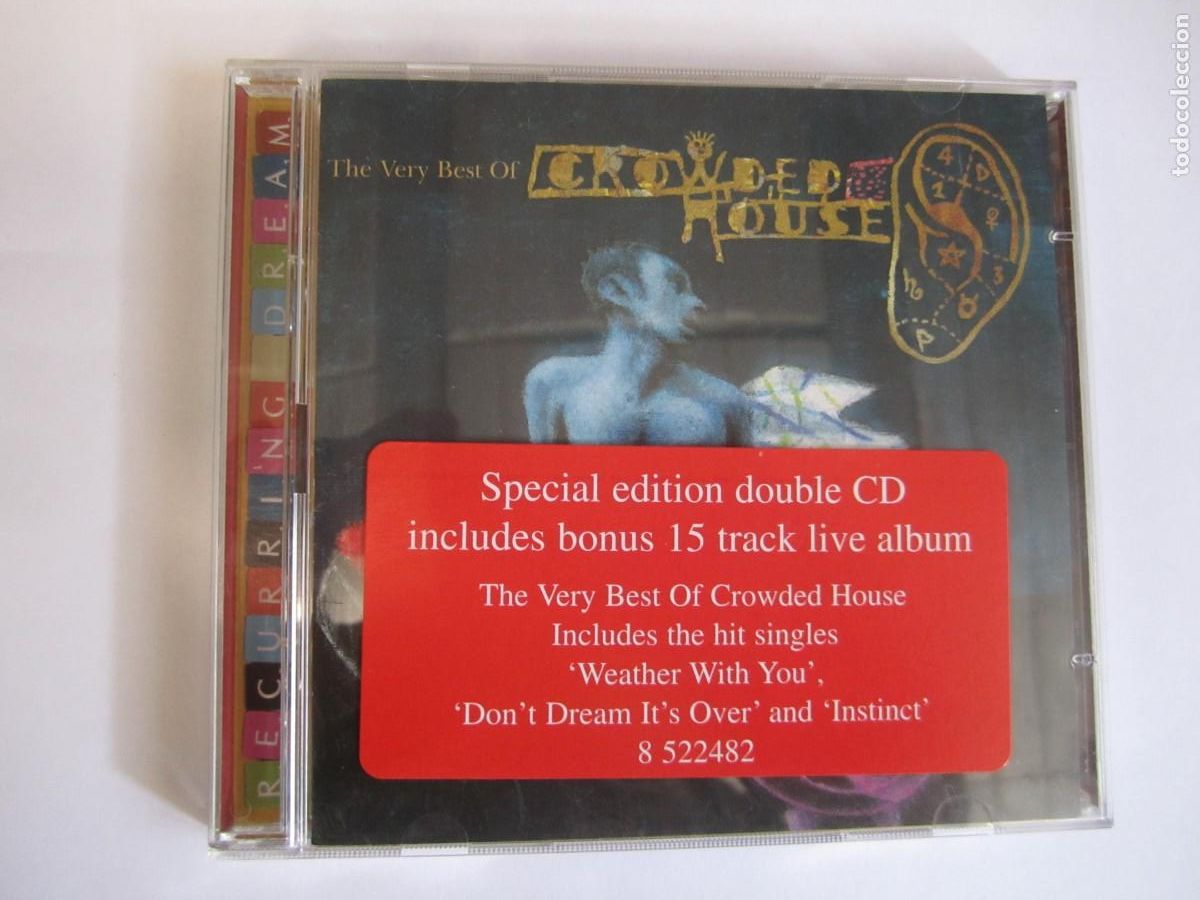 CDs de m&uacute;sica: doble cd the very best of crowded house