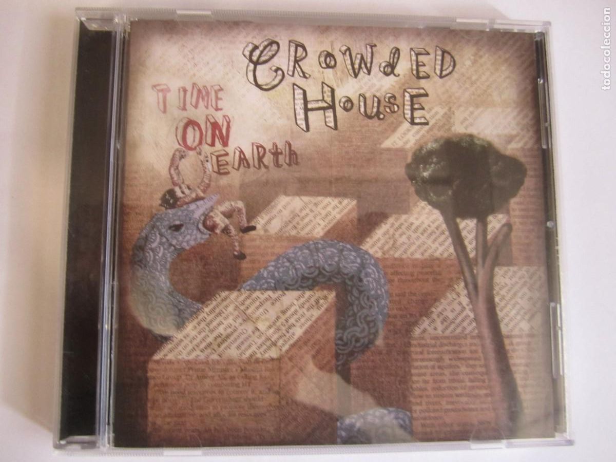 CDs de m&uacute;sica: cd crowded house time on earth