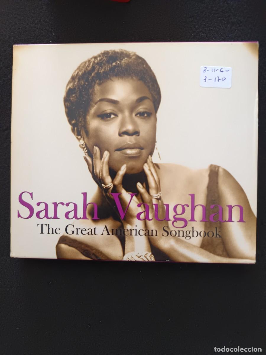 CDs de m&uacute;sica: 2 CD. SARAH VAUGHAN. THE GREAT AMERICAN SONGBOOK 2 CD.