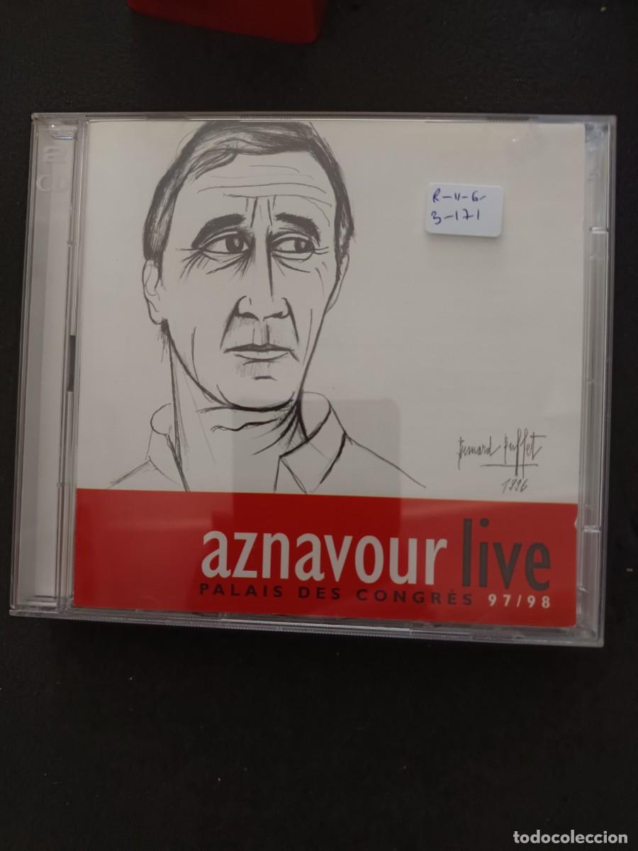 CDs de m&uacute;sica: AZNAVOUR LIVE PALAIS DES CONGRES 97 / 98
