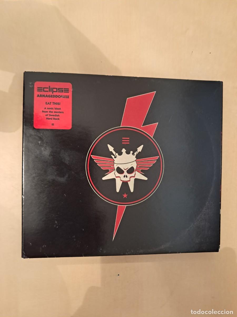 CDs de m&uacute;sica: Eclipse , Armageddonize , CD 2015 digipack, perfecto estado. Hard Rock - Foto 1