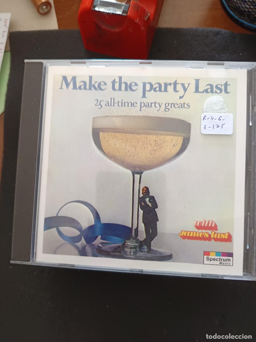 CDs de m&uacute;sica: MAKE THE PARTY LAST. 25 ALL TIME PARTY GREATS. WITH JAMES LAST