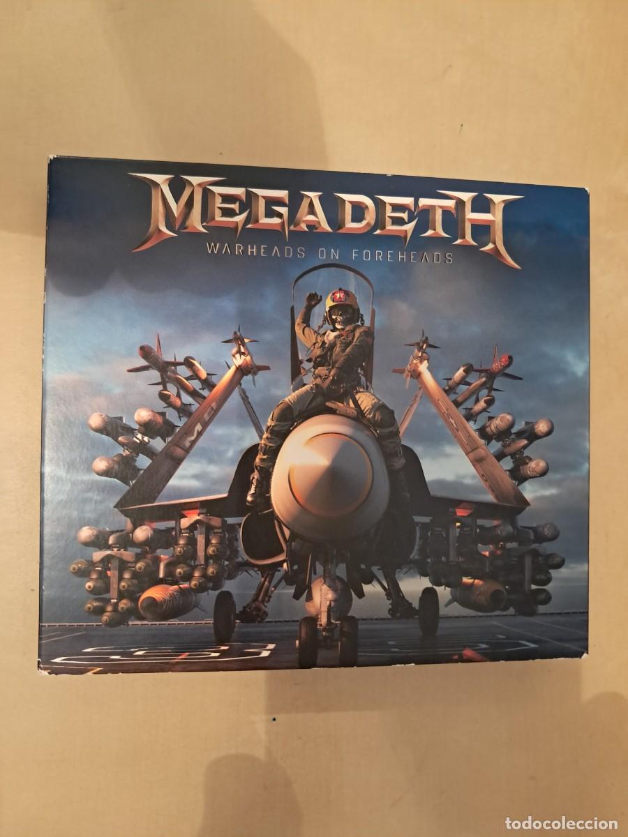 CDs de m&uacute;sica: Megadeth , Warheads On Foreheads , 3xCD 2019 perfecto estado. Heavy Thrash Metal
