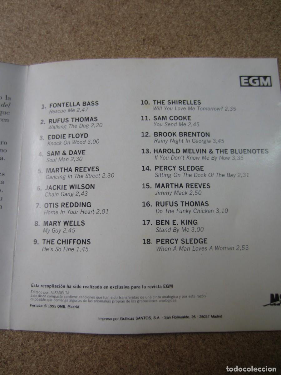 CDs de m&uacute;sica: Estrellas del Soul (EGM 1995) (CD) - Foto 5