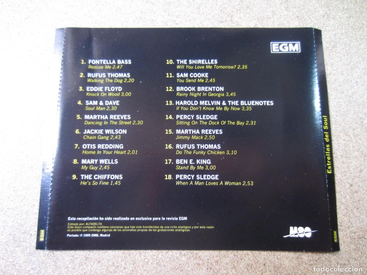 CDs de m&uacute;sica: Estrellas del Soul (EGM 1995) (CD) - Foto 6