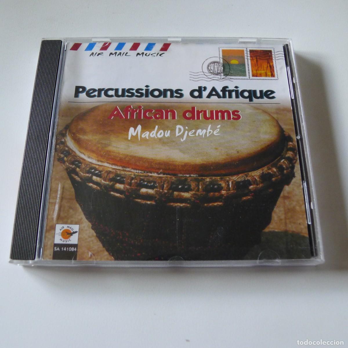 CDs de m&uacute;sica: Madou Djemb&eacute; &ndash; Percussions D'Afrique = African Drums CD