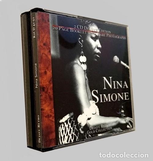 CDs de m&uacute;sica: G311 - [DOBLE CD SET BOX]. NINA SIMONE. GOLD COLLECTION. 20 PAGE BOOKEET WITH RARE PHOTOGRAPHS.