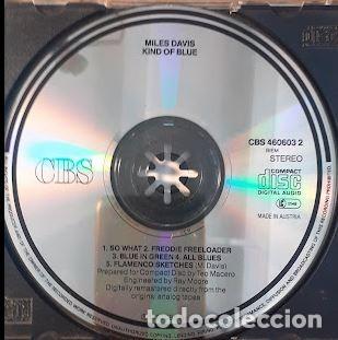 CDs de m&uacute;sica: Kind of Blue - Miles Davis - Foto 3