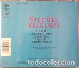 CDs de m&uacute;sica: Kind of Blue - Miles Davis - Foto 2