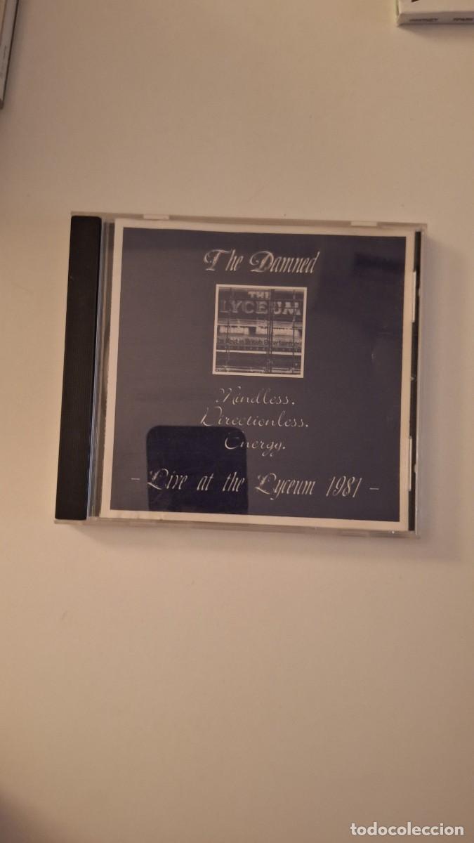 CD de M&uacute;sica: The Damned &lrm;&ndash; Mindless, Directionless, Energy. - Live At The Lyceum 1981 -