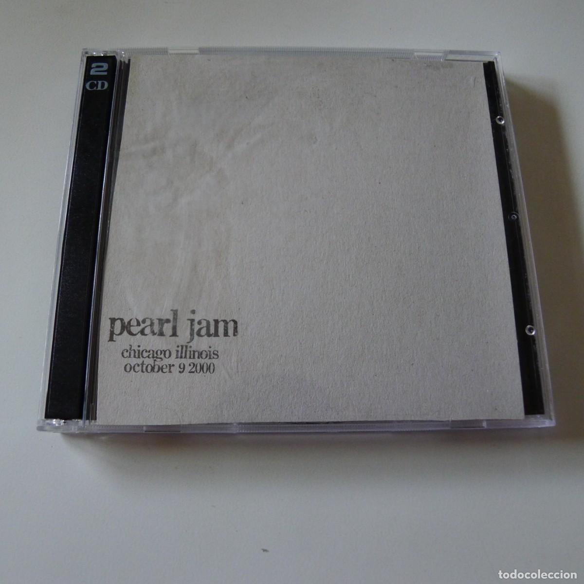 CDs de m&uacute;sica: Pearl Jam &ndash; Chicago, Illinois - October 9, 2000 2CD edicion US