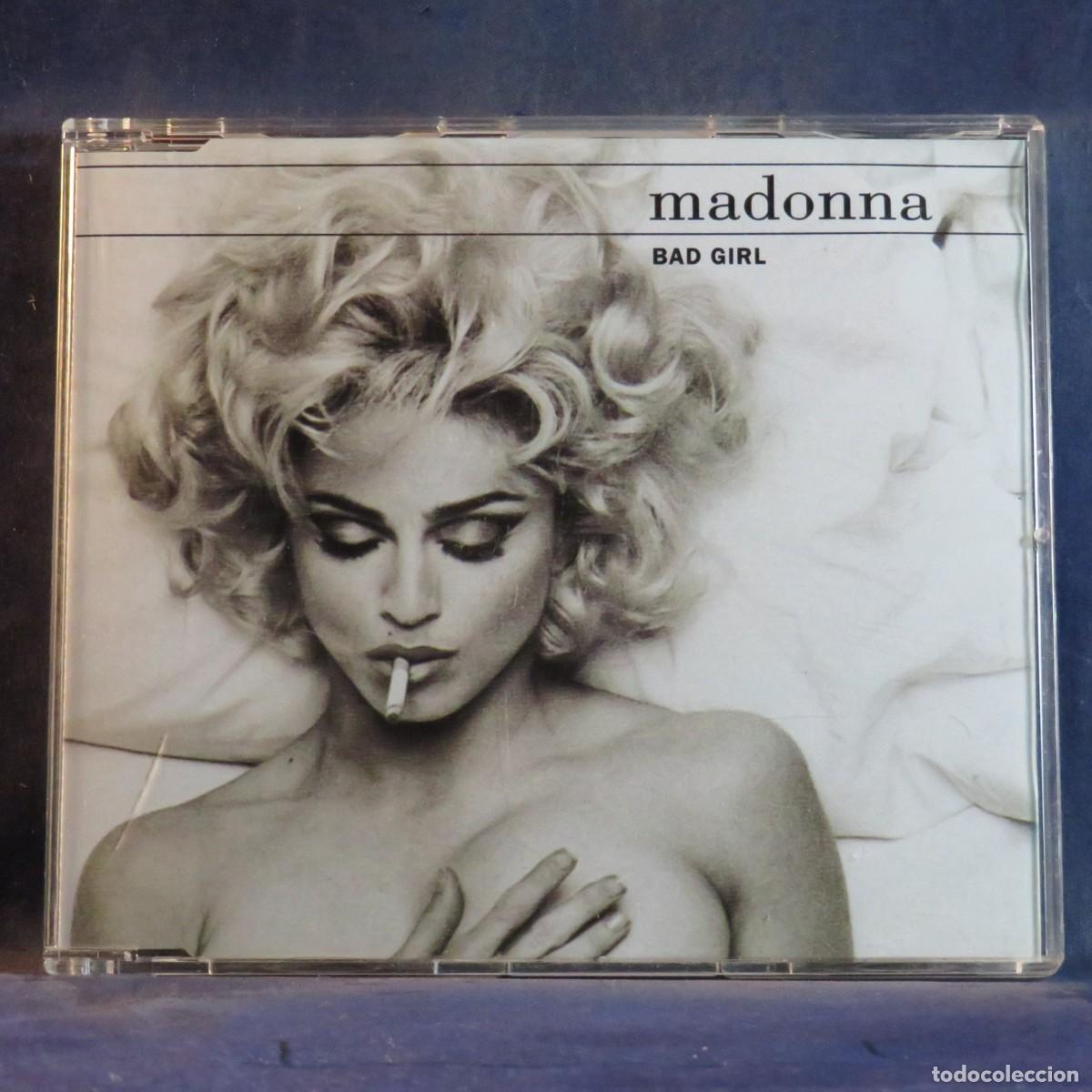 CDs de m&uacute;sica: MADONNA &ndash; BAD GIRL - CD SINGLE