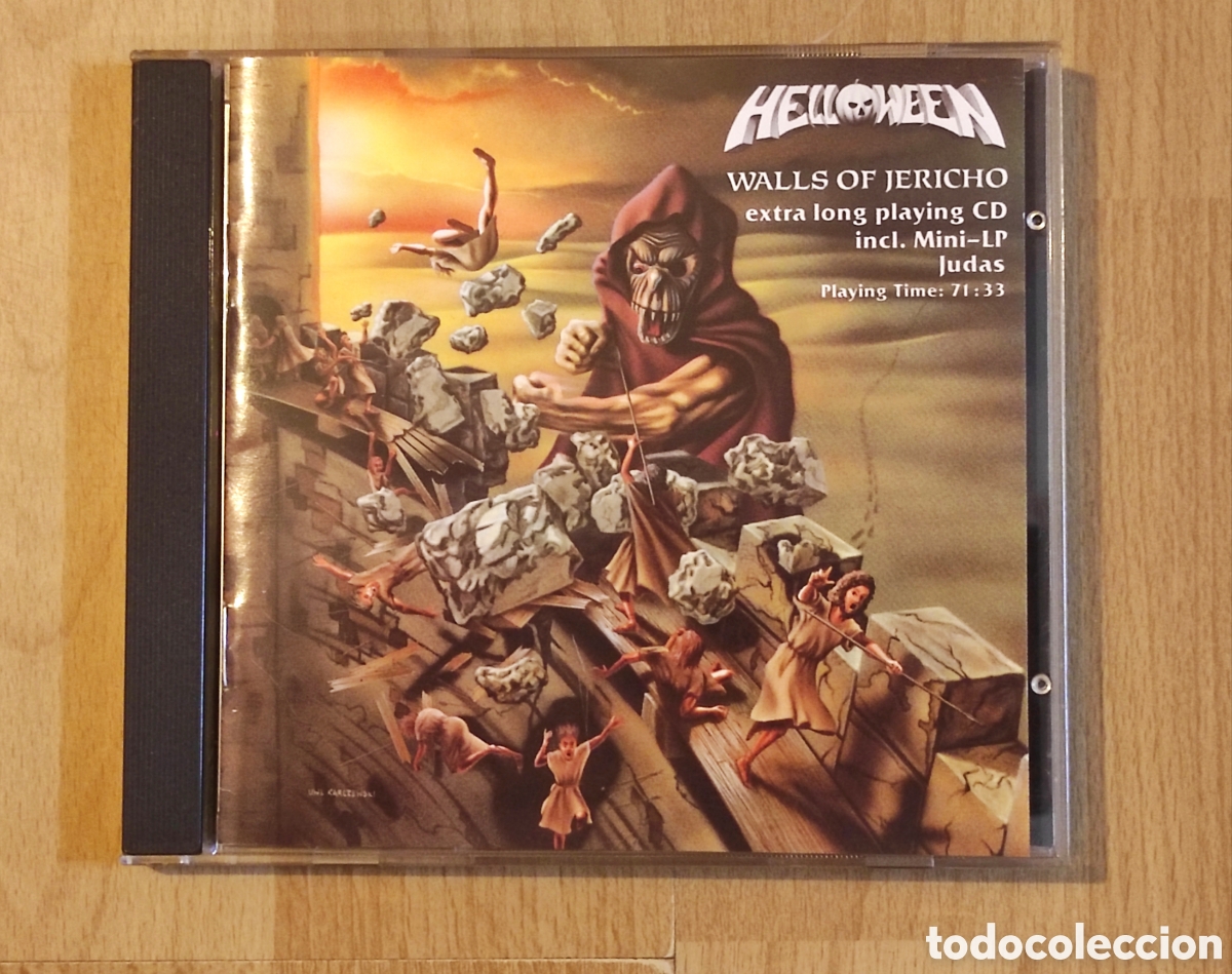 CDs de m&uacute;sica: Helloween - Walls of Jericho CD + Mini LP Judas