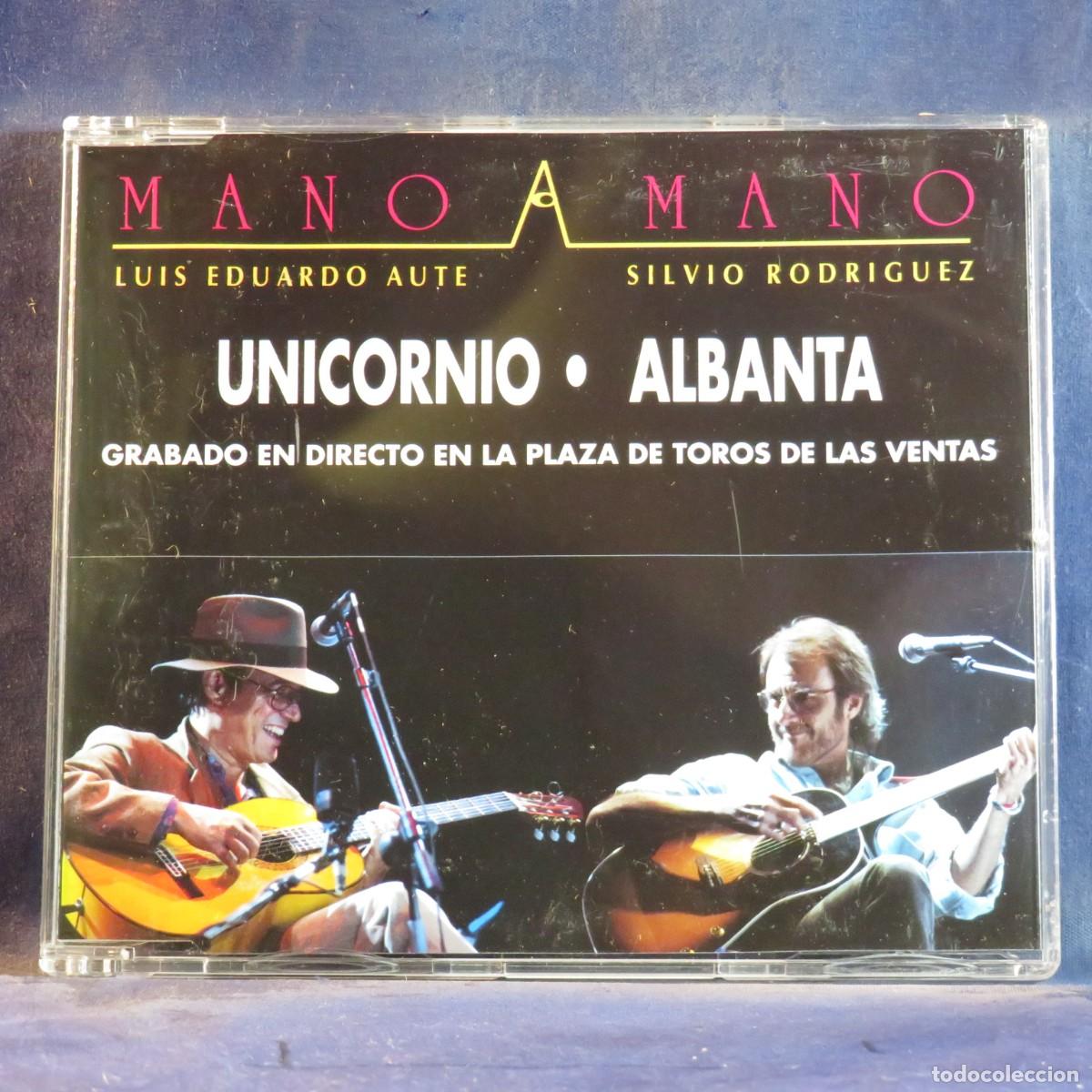 CDs de m&uacute;sica: LUIS EDUARDO AUTE - SILVIO RODR&Iacute;GUEZ &ndash; MANO A MANO - CD SINGLE