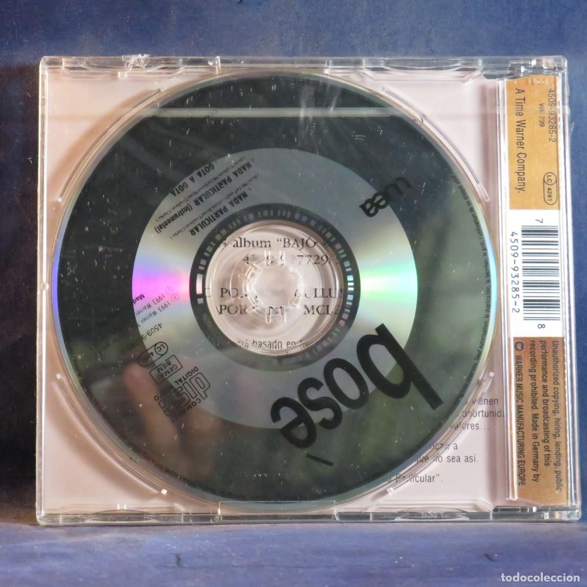 CDs de m&uacute;sica: NADA PARTICULAR - MIGUEL BOS&Eacute; - CD SINGLE - Foto 2