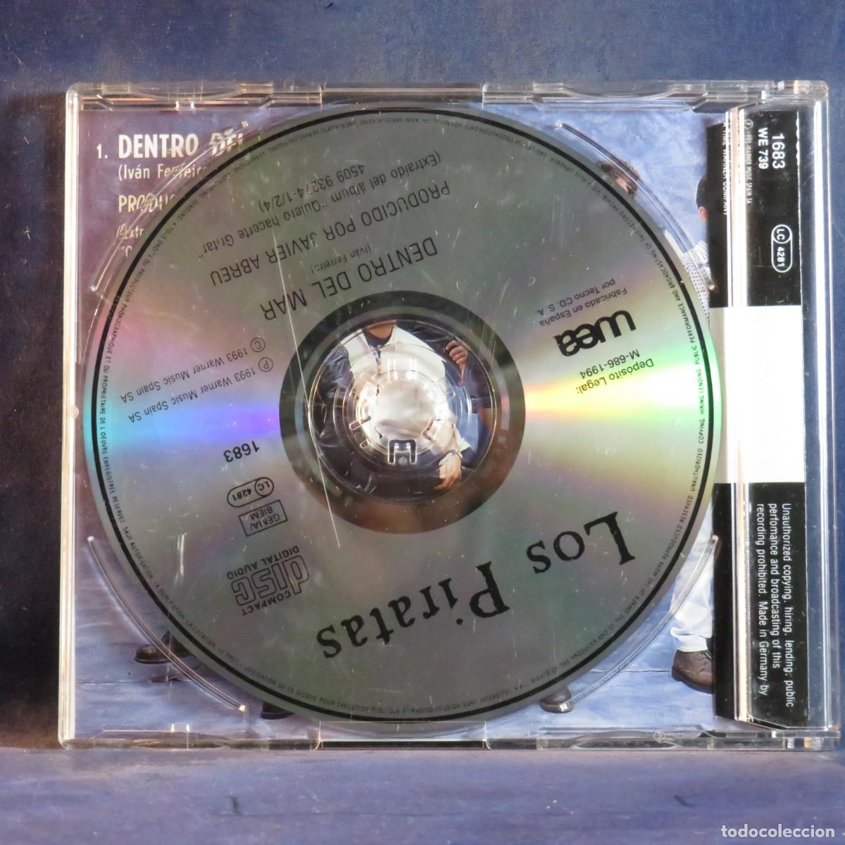 CDs de m&uacute;sica: LOS PIRATAS - DENTRO DEL MAR - CD SINGLE - Foto 2