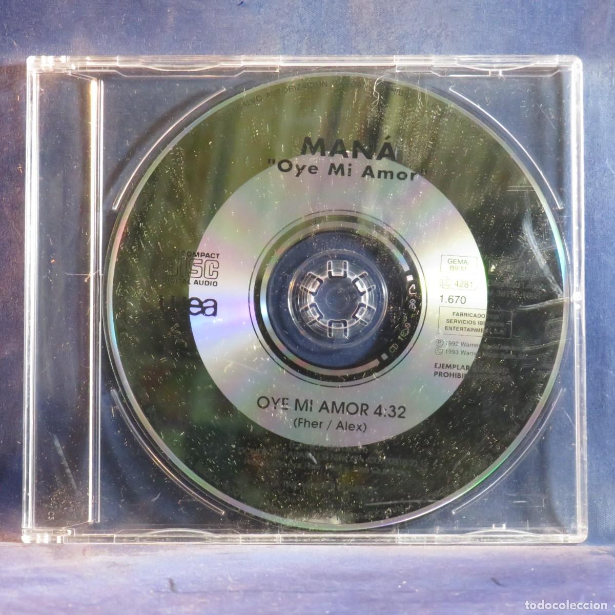 CDs de m&uacute;sica: MAN&Aacute; - OYE MI AMOR - CD SINGLE - Foto 1