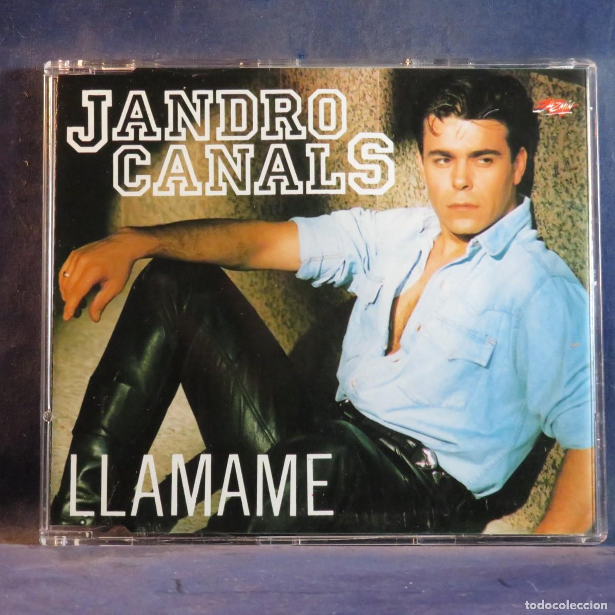 CDs de m&uacute;sica: LEANDRO CANALES - LL&Aacute;MAME - CD SINGLE - Foto 1