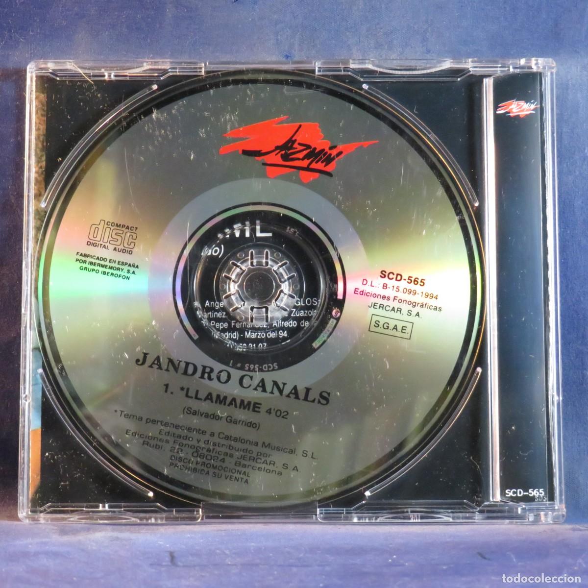 CDs de m&uacute;sica: LEANDRO CANALES - LL&Aacute;MAME - CD SINGLE - Foto 2