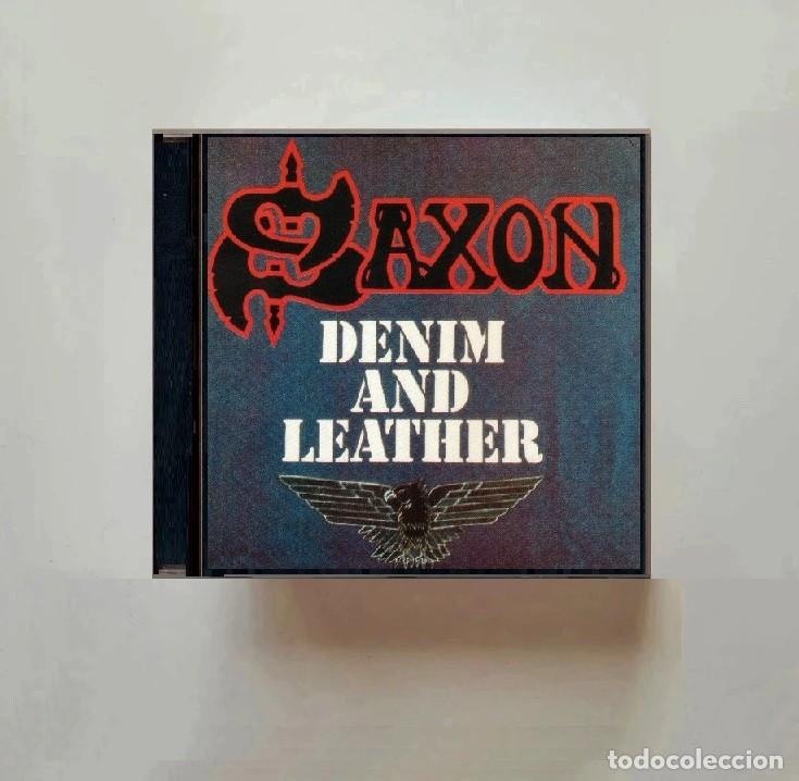 CDs de m&uacute;sica: SAXON. DENIM AND LEATHER. CD. - Foto 1