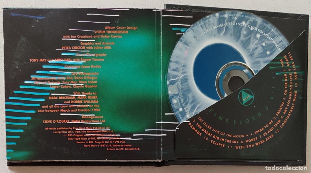 CDs de m&uacute;sica: PINK FLOYD - PULSE , LIVE (2CD) 1995 - DIGIBOOK - Foto 3