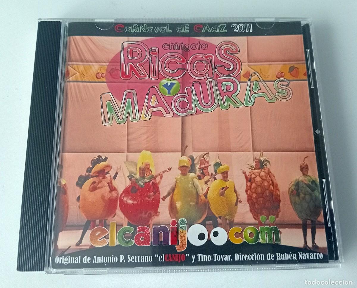 CD di Musica: CARNAVAL DE CADIZ 2011 - CD CHIRIGOTA RICAS Y MADURAS (CANIJO)