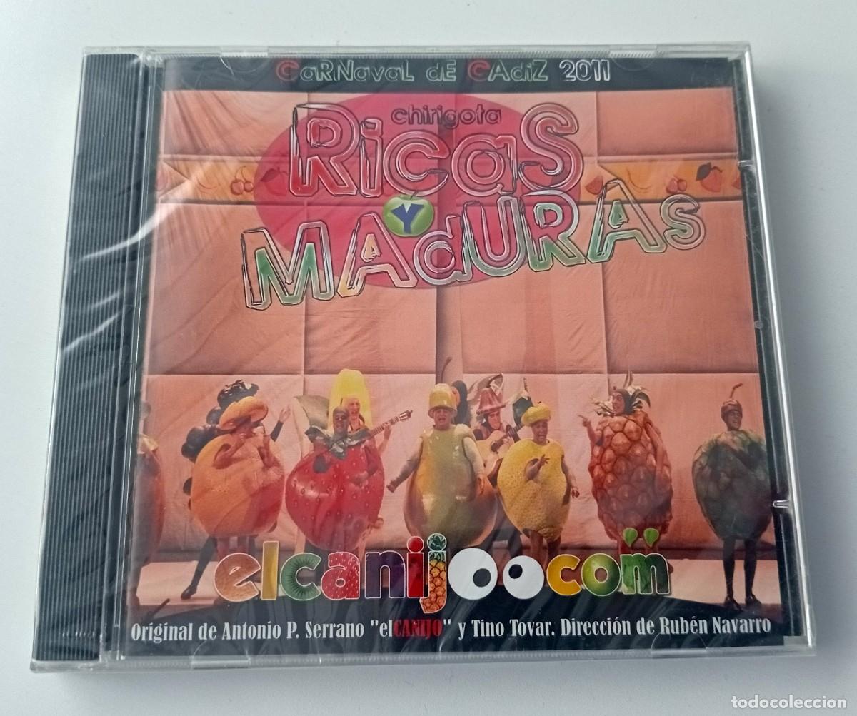 Musik-CDs: CARNAVAL DE CADIZ 2011 - CD CHIRIGOTA RICAS Y MADURAS (CANIJO)