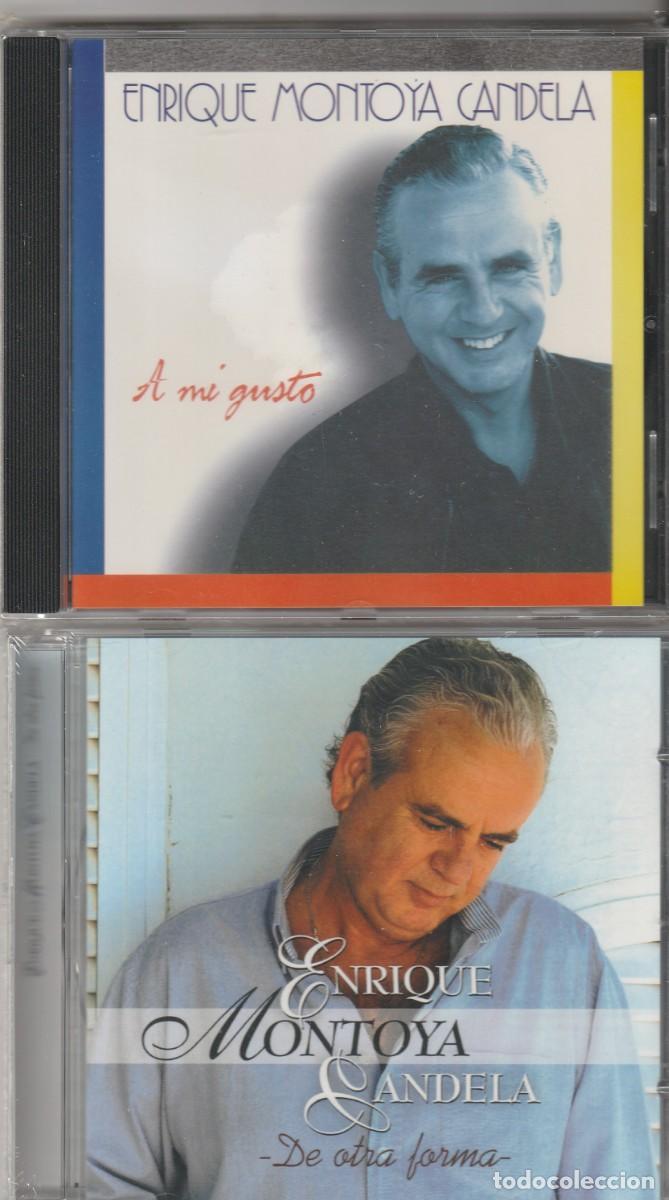 CDs de m&uacute;sica: 2 CDS DE ENRIQUE MONTOYA CANDELA - DE OTRA FORMA + AMI GUSTO