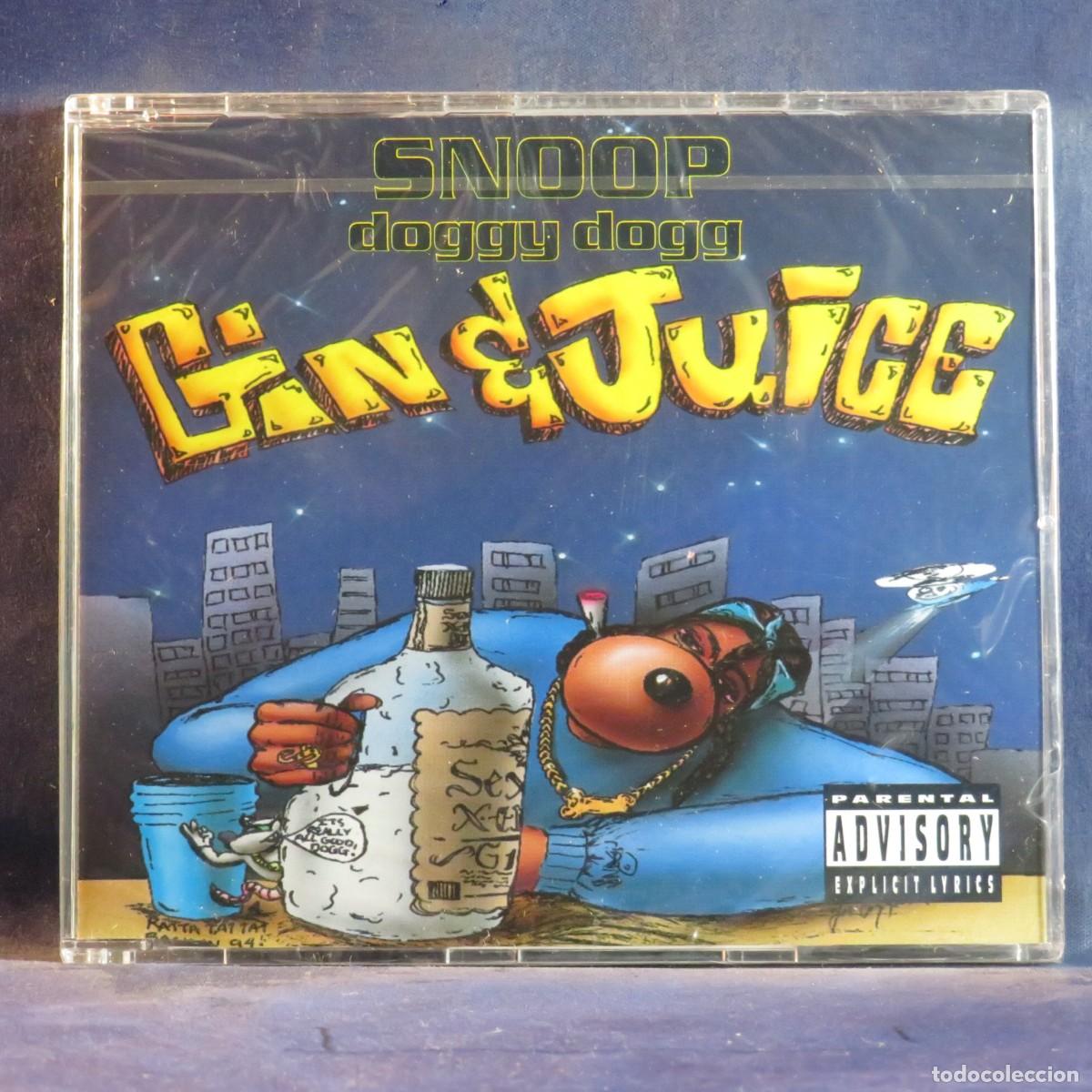 CDs de m&uacute;sica: SNOOP DOGGY DOGG &ndash; GIN & JUICE - CD SINGLE