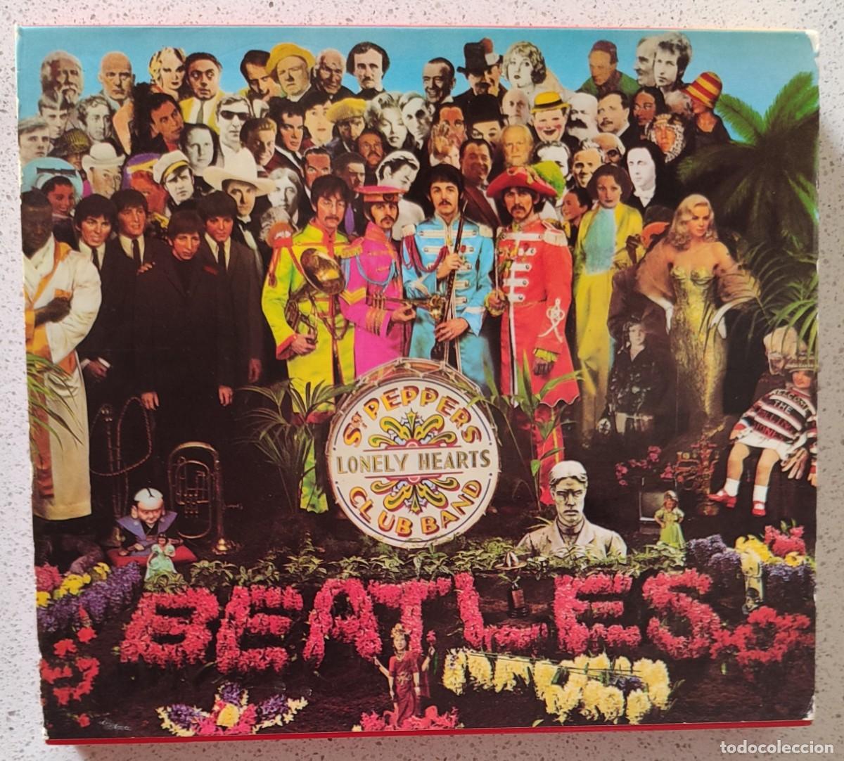 CDs de m&uacute;sica: THE BEATLES - SGT. PEPPER'S LONELY HEARTS CLUB BAND (CD) 1987 - ED. UK - SOBRECUBIERTA+LIBRETO