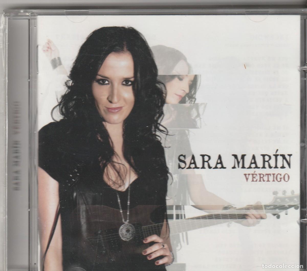 CDs de m&uacute;sica: SARA MARIN -VERTIGO-CD-ROCK-POP-pr&aacute;cticamente nuevo - Foto 1