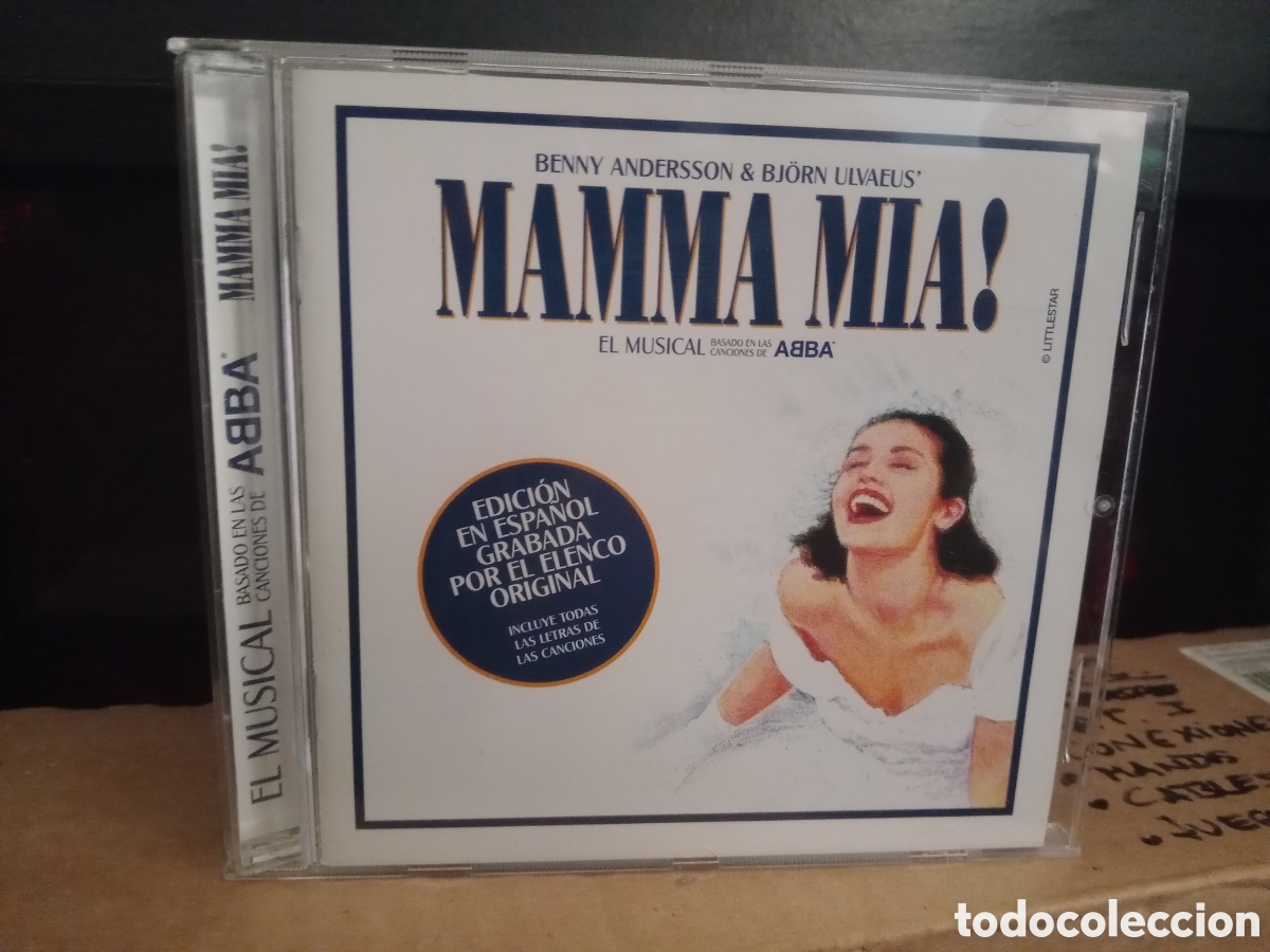 CDs de m&uacute;sica: Mamma M&iacute;a el musical basado en las canciones de ABBA edici&oacute;n en espa&ntilde;ol