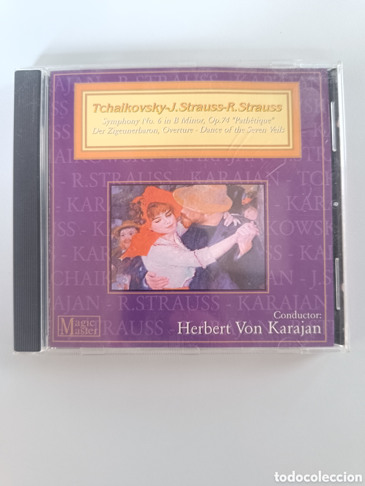 CDs de m&uacute;sica: Tchaikovsky J. Strauss R. Strauss. Magic M&aacute;ster. Karajan