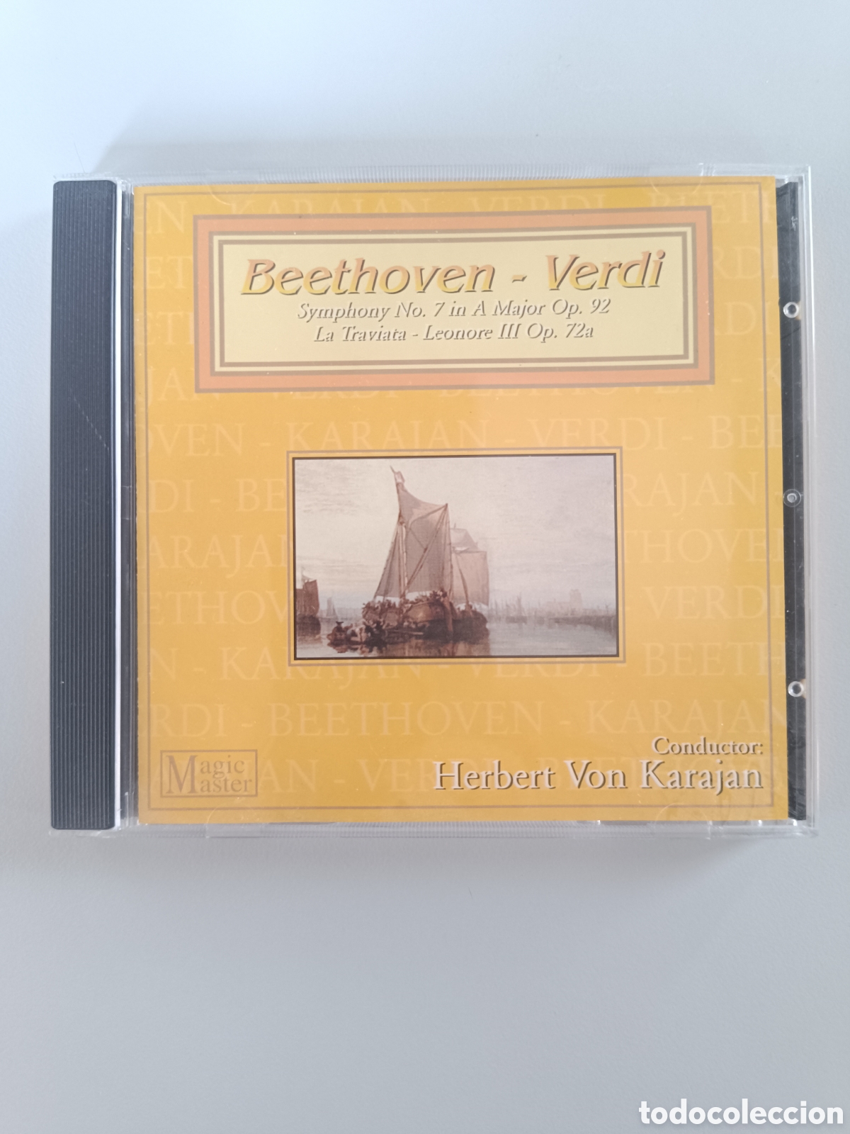 CDs de m&uacute;sica: Beethoven Verdi Karajan. Magic M&aacute;ster